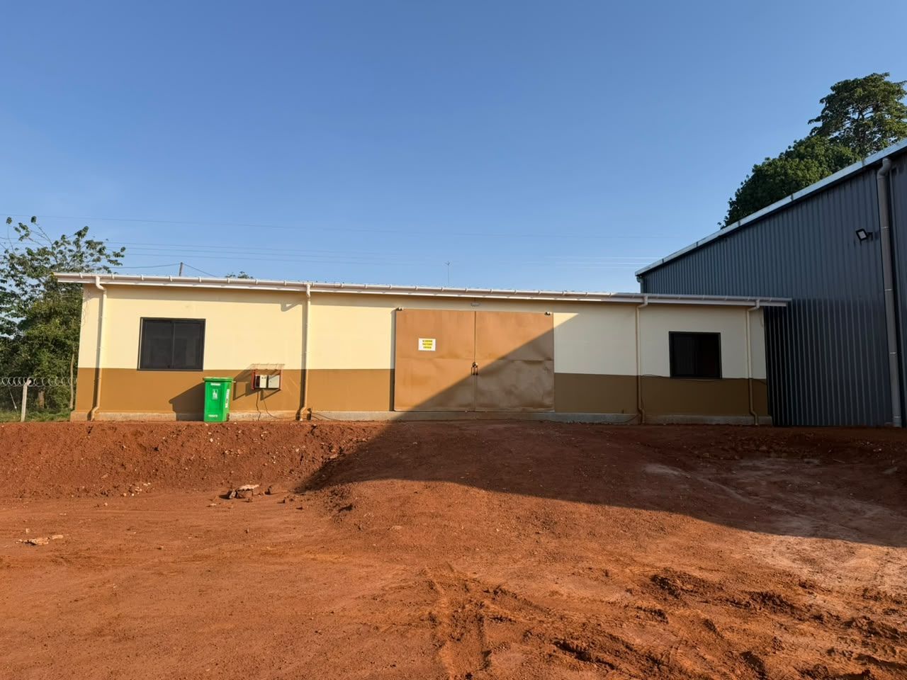 New laboratory and warehouse
